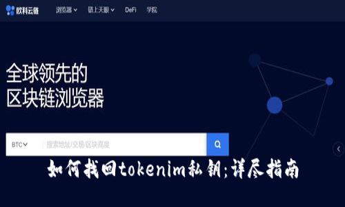 如何找回tokenim私钥：详尽指南