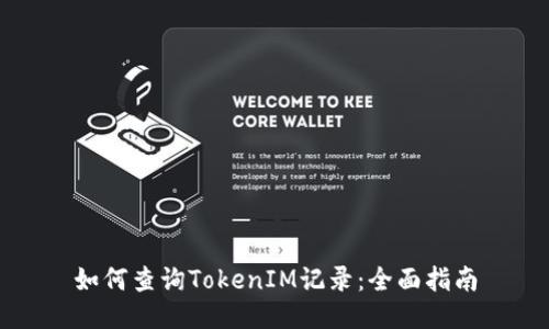 如何查询TokenIM记录：全面指南